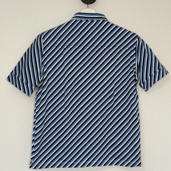 Prada Diagonally Striped Polo Small - Picture 2 of 13